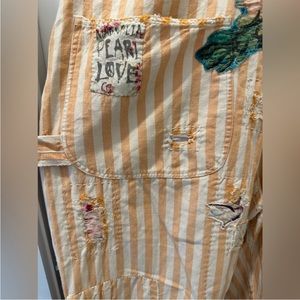 Magnolia Pearl Dreamsicle overalls